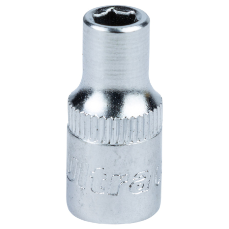 Насадка шестигранна коротка 1/4" 5мм CrV ULTRA 6060052 Насадка шестигранна коротка 1/4" 5мм CrV ULTRA 6060052