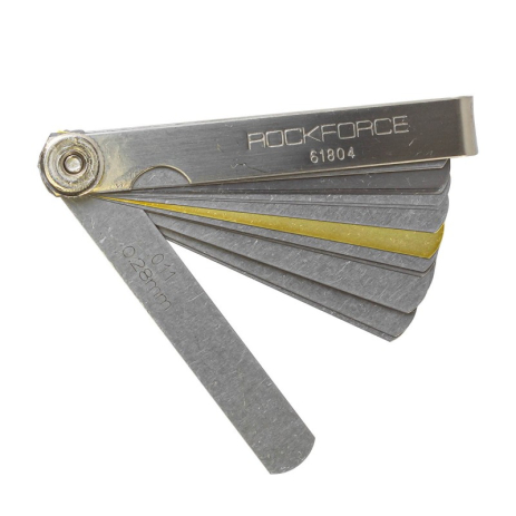 Набір щупів 32 предмети (0.04-0.88мм), в чохлі ROCKFORCE FORSAGE RF-61804 Набір щупів 32 предмети (0.04-0.88мм), в чохлі ROCKFORCE FORSAGE RF-61804