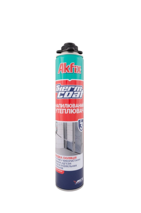 Пена напыляемая PROFI THERMCOAT 850 мл/930 г MASTERTOOL FA014