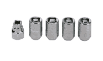 Набор секретных гаек на колесные диски M12x1.25RH 5пр. FORSAGE F-643305 Набор секретных гаек на колесные диски M12x1.25RH 5пр. FORSAGE F-643305