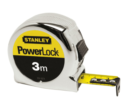 Рулетка "Micro Powerlock" 3 м STANLEY 1-33-522 Рулетка "Micro Powerlock" 3 м STANLEY 1-33-522