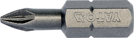 Набір викруткових насадок 1/4" PZ1 25 мм 10 шт Yato YT-04702 Набір викруткових насадок 1/4" PZ1 25 мм 10 шт Yato YT-04702