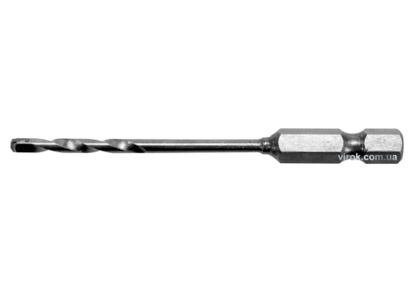 Сверло универсальное STHOR с шестигранным хвостовиком 1/4" х 75/26 мм YG6X Vorel 21680 Сверло универсальное STHOR с шестигранным хвостовиком 1/4" х 75/26 мм YG6X Vorel 21680