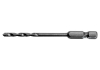 Сверло универсальное STHOR с шестигранным хвостовиком 1/4" х 80/30 мм YG6X Vorel 21682 Сверло универсальное STHOR с шестигранным хвостовиком 1/4" х 80/30 мм YG6X Vorel 21682