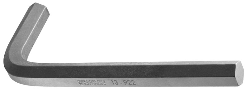 Ключ гайковий 45 x 125 торцевий Г-подібний шестигранний STANLEY 1-13-924 Ключ гайковий 45 x 125 торцевий Г-подібний шестигранний STANLEY 1-13-924