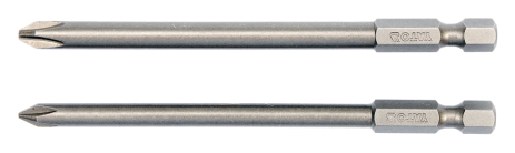 Набор отверточных насадок Philips 1/4" PH1х100 мм, PH2х100 мм 2 шт Yato YT-0488 Набор отверточных насадок Philips 1/4" PH1х100 мм, PH2х100 мм 2 шт Yato YT-0488