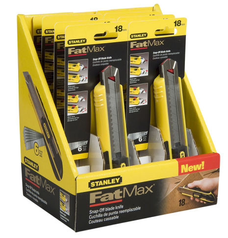 Ніж "FatMax Cartridge" касетний STANLEY 0-10-481 Ніж "FatMax Cartridge" касетний STANLEY 0-10-481