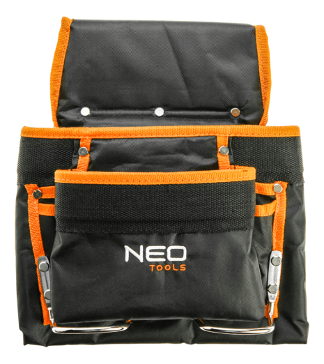 Кишеня для інструменту, 8 відділень, металеві захвати, матеріал cordura NEO 84-334 Кишеня для інструменту, 8 відділень, металеві захвати, матеріал cordura NEO 84-334