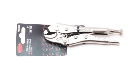 Затискач гейферний 5"-125мм, на блістері ROCKFORCE RF-614125 Затискач гейферний 5"-125мм, на блістері ROCKFORCE RF-614125