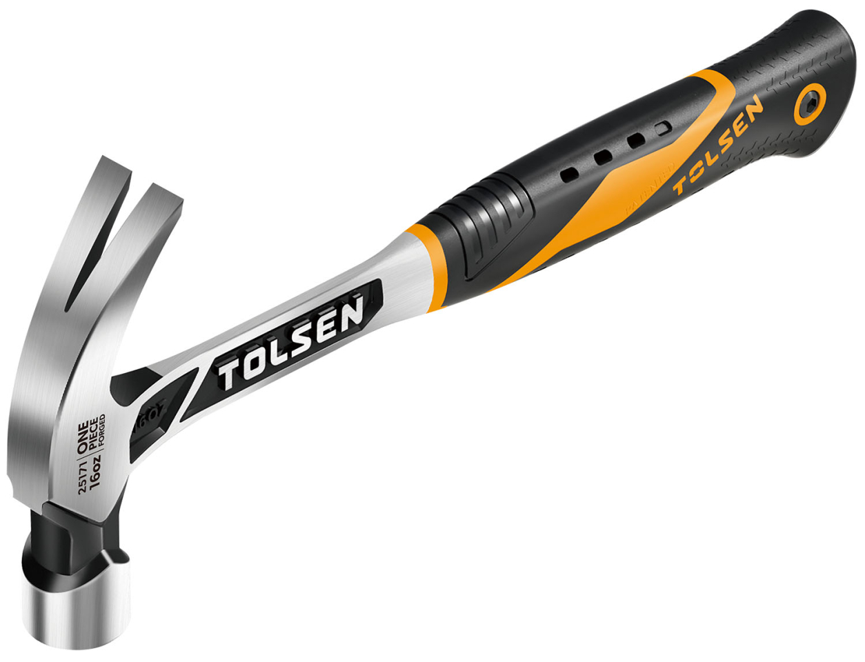 Молоток-цвяходер цілісний ПРОФІ 16oz Tolsen 25171 Молоток-цвяходер цілісний ПРОФІ 16oz Tolsen 25171