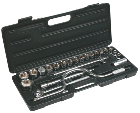 Набір змінних головок 1/2", 24 шт. Top Tools 38D260 Набір змінних головок 1/2", 24 шт. Top Tools 38D260