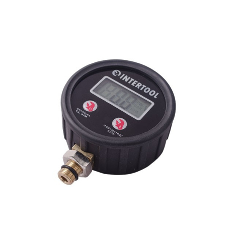 Цифровий манометр, 10 атм INTERTOOL PT-0501 Цифровий манометр, 10 атм INTERTOOL PT-0501
