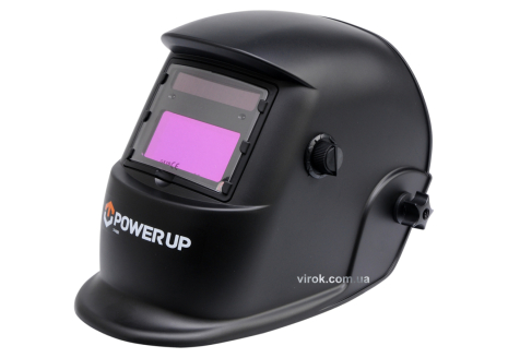 Маска зварювальника POWER UP із самозатемненим скло-фільтром 110 х 90 мм Vorel 74480 Маска зварювальника POWER UP із самозатемненим скло-фільтром 110 х 90 мм Vorel 74480