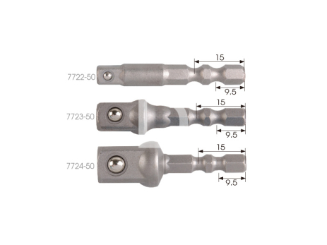 Адаптер для Бит 3/8" 50 мм KING TONY 7723-50 Адаптер для Бит 3/8" 50 мм KING TONY 7723-50