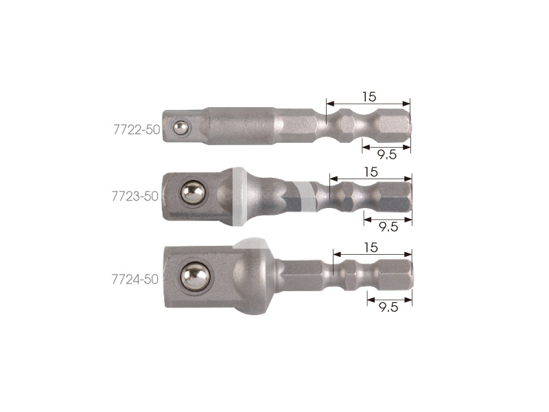 Адаптер для Бит 3/8" 50 мм KING TONY 7723-50 Адаптер для Бит 3/8" 50 мм KING TONY 7723-50
