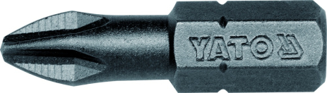 Набір викруткових насадок 1/4" PH2 25 мм 50 шт. Yato YT-7808 Набір викруткових насадок 1/4" PH2 25 мм 50 шт. Yato YT-7808