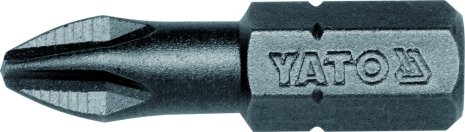 Набір викруткових насадок 1/4" PH2 25 мм 50 шт. Yato YT-7808 Набір викруткових насадок 1/4" PH2 25 мм 50 шт. Yato YT-7808