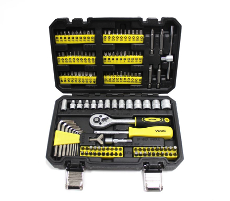 Набір інструментів 130ін. 1/4" WMC TOOLS 20130 Набір інструментів 130ін. 1/4" WMC TOOLS 20130