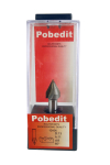 Фреза пазова галтельна V-подібна D-13 мм, d-8 мм, 60° Pobedit P-1004-08-60-13 Фреза пазова галтельна V-подібна D-13 мм, d-8 мм, 60° Pobedit P-1004-08-60-13