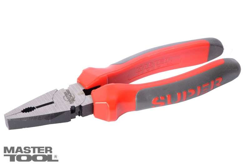 Пассатижи, хром-ванадий CrV6150, HRC 50~55 MASTERTOOL 24-0180 Пассатижи, хром-ванадий CrV6150, HRC 50~55 MASTERTOOL 24-0180