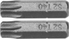 Насадка отверточная : "TORX" T40 x 25 мм, HEX 1/4", AISI S2, 2 шт Yato YT-77908 Насадка отверточная : "TORX" T40 x 25 мм, HEX 1/4", AISI S2, 2 шт Yato YT-77908