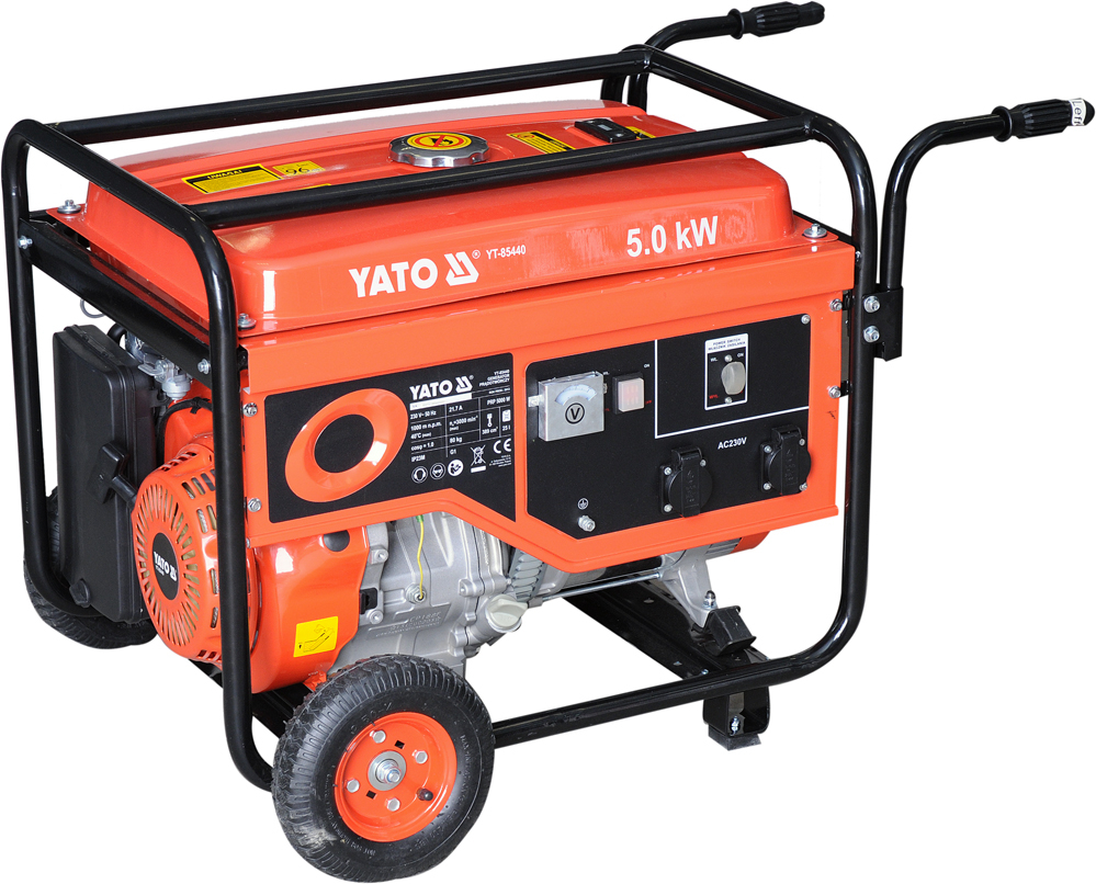Бензогенератор 5 кВт 220в Yato YT-85440 Бензогенератор 5 кВт 220в Yato YT-85440