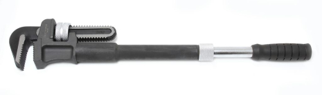 Ключ трубный с телескопической ручкой 24"(L 650-920мм, Ø 115мм) ROCKFORCE RF-68424L