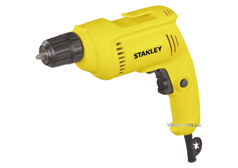 Дриль безударний 550 Вт Stanley STDR5510C-RU Дриль безударний 550 Вт Stanley STDR5510C-RU