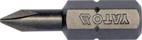 Набір біт 1/4" X25мм PH0 10 шт Yato YT-78130 Набір біт 1/4" X25мм PH0 10 шт Yato YT-78130