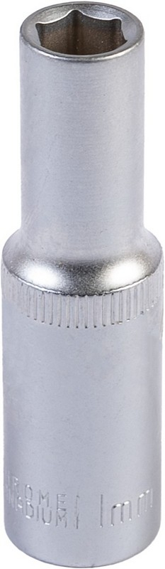 Головка торцевая 6-гранная удлиненная ½" 11 мм L 78 мм CrV MASTERTOOL 78-0511 Головка торцевая 6-гранная удлиненная ½" 11 мм L 78 мм CrV MASTERTOOL 78-0511
