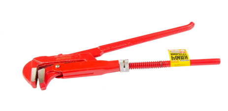 Ключ трубний 90° 1" кований MASTERTOOL 76-0751 Ключ трубний 90° 1" кований MASTERTOOL 76-0751