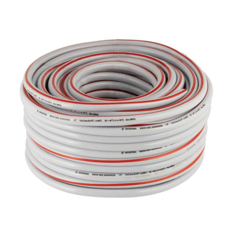 Шланг для поливу 5-ти шаровий 1/2", 50 м, армований PVC INTERTOOL GE-4135 Шланг для поливу 5-ти шаровий 1/2", 50 м, армований PVC INTERTOOL GE-4135