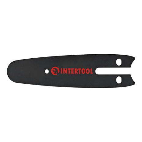 Шина для міні-пили ланцюгової 10 см, 1/4" крок ланцюга INTERTOOL WT-9107 Шина для міні-пили ланцюгової 10 см, 1/4" крок ланцюга INTERTOOL WT-9107