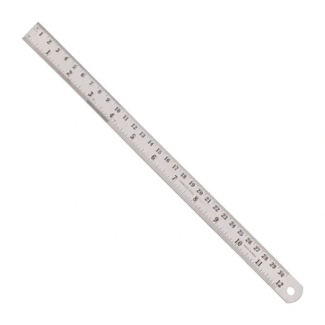 Металлическая линейка из нержавеющей стали 300mm/12" STANDART SR300ST Металлическая линейка из нержавеющей стали 300mm/12" STANDART SR300ST