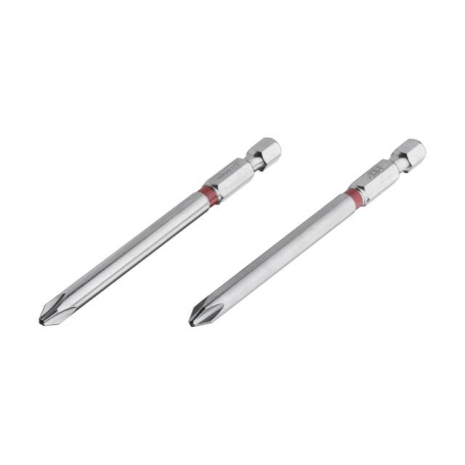Комплект викруткових насадок PH2, S2, 2 од., STORM INTERTOOL VT-0224