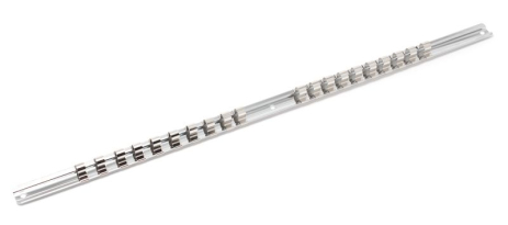 Планка-тримач для 20 головок 3/8" (L-560мм) Forsage ROCKFORCE F-819320 Планка-тримач для 20 головок 3/8" (L-560мм) Forsage ROCKFORCE F-819320