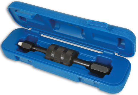 Съемник дизельных форсунок (обратный молоток; М8, М12, М14), в кейсе ROCKFORCE WMC TOOLS RF-9G0114
