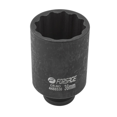 Головка ударна глибока 36мм 1/2" 12гр. FORSAGE F-4488536