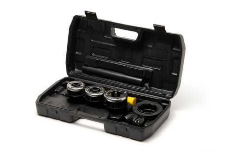 Клуп трубный для нарезания резьбы BSPT ½"/¾"/1" набор 3 шт MASTERTOOL 14-1402 Клуп трубный для нарезания резьбы BSPT ½"/¾"/1" набор 3 шт MASTERTOOL 14-1402