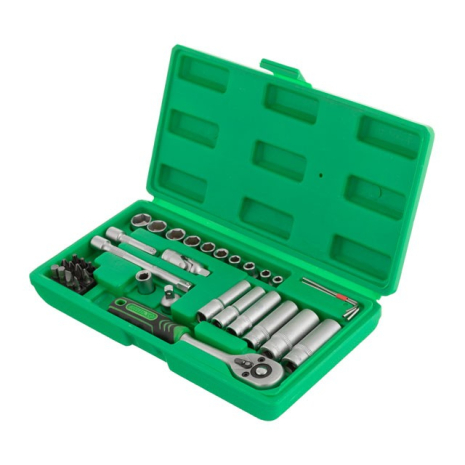 Набір інструментів 36 шт., 1/4" INTERTOOL ET-6036 Набір інструментів 36 шт., 1/4" INTERTOOL ET-6036