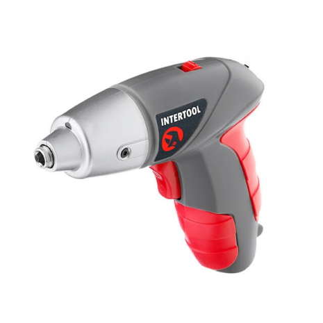 Викрутка акумуляторна 3.6V, NiCd, кейс+насадки INTERTOOL DT-0301 Викрутка акумуляторна 3.6V, NiCd, кейс+насадки INTERTOOL DT-0301