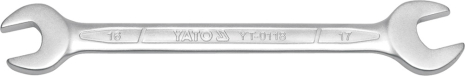 Ключ ріжковий: CrV, Г=10х13 мм, L=175 мм Yato YT-0112 Ключ ріжковий: CrV, Г=10х13 мм, L=175 мм Yato YT-0112