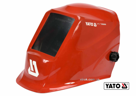 Маска зварювальника з автозатемненим світлофільтром 100 х 50 мм YaTo YT-73925 Маска зварювальника з автозатемненим світлофільтром 100 х 50 мм YaTo YT-73925