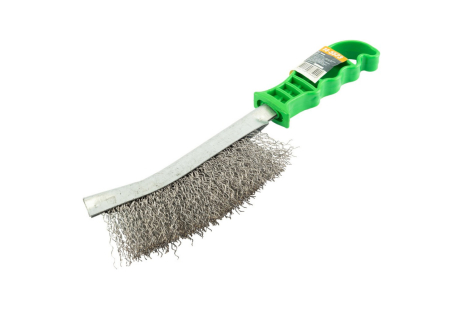 Щітка зачистна ручна рифлена пластикова ручка MASTERTOOL 14-5523 Щітка зачистна ручна рифлена пластикова ручка MASTERTOOL 14-5523