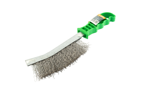 Щітка зачистна ручна рифлена пластикова ручка MASTERTOOL 14-5523 Щітка зачистна ручна рифлена пластикова ручка MASTERTOOL 14-5523