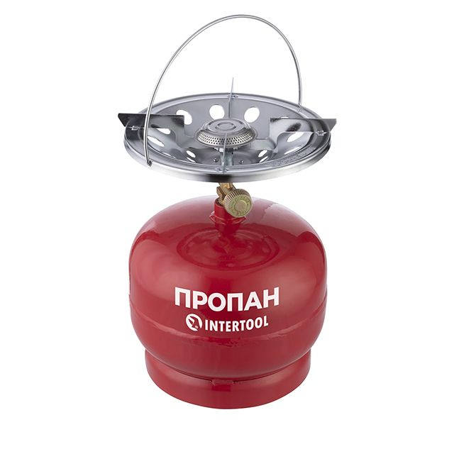 Комплект кемпінговий газовий 5 л INTERTOOL GS-0005 Комплект кемпінговий газовий 5 л INTERTOOL GS-0005