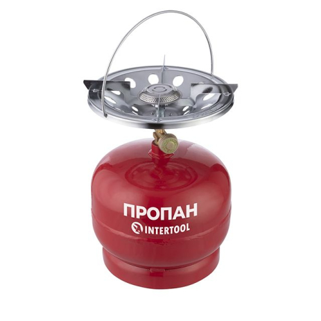 Комплект газовый кемпинговый 5 л INTERTOOL GS-0005 Комплект газовый кемпинговый 5 л INTERTOOL GS-0005