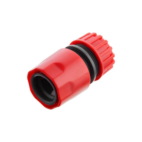 Конектор 1/2" з аквастопом для шланга 1/2" INTERTOOL GE-1019 Конектор 1/2" з аквастопом для шланга 1/2" INTERTOOL GE-1019