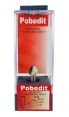 Фреза по дереву гальова напівкругла D-12 мм, d-6 мм Pobedit P-1005-06-12 Фреза по дереву гальова напівкругла D-12 мм, d-6 мм Pobedit P-1005-06-12