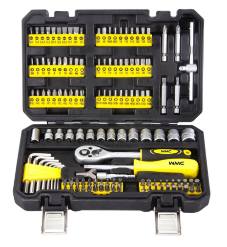 Набор инструментов 130пр. 1/4" 20130 WMC TOOLS WT-20130 Набор инструментов 130пр. 1/4" 20130 WMC TOOLS WT-20130